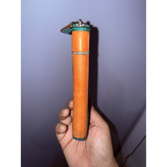 Fossil Birdhouse Wallet Teal Green Snap Button Credit Cards Bill Coins ID L - Picture 2 of 7